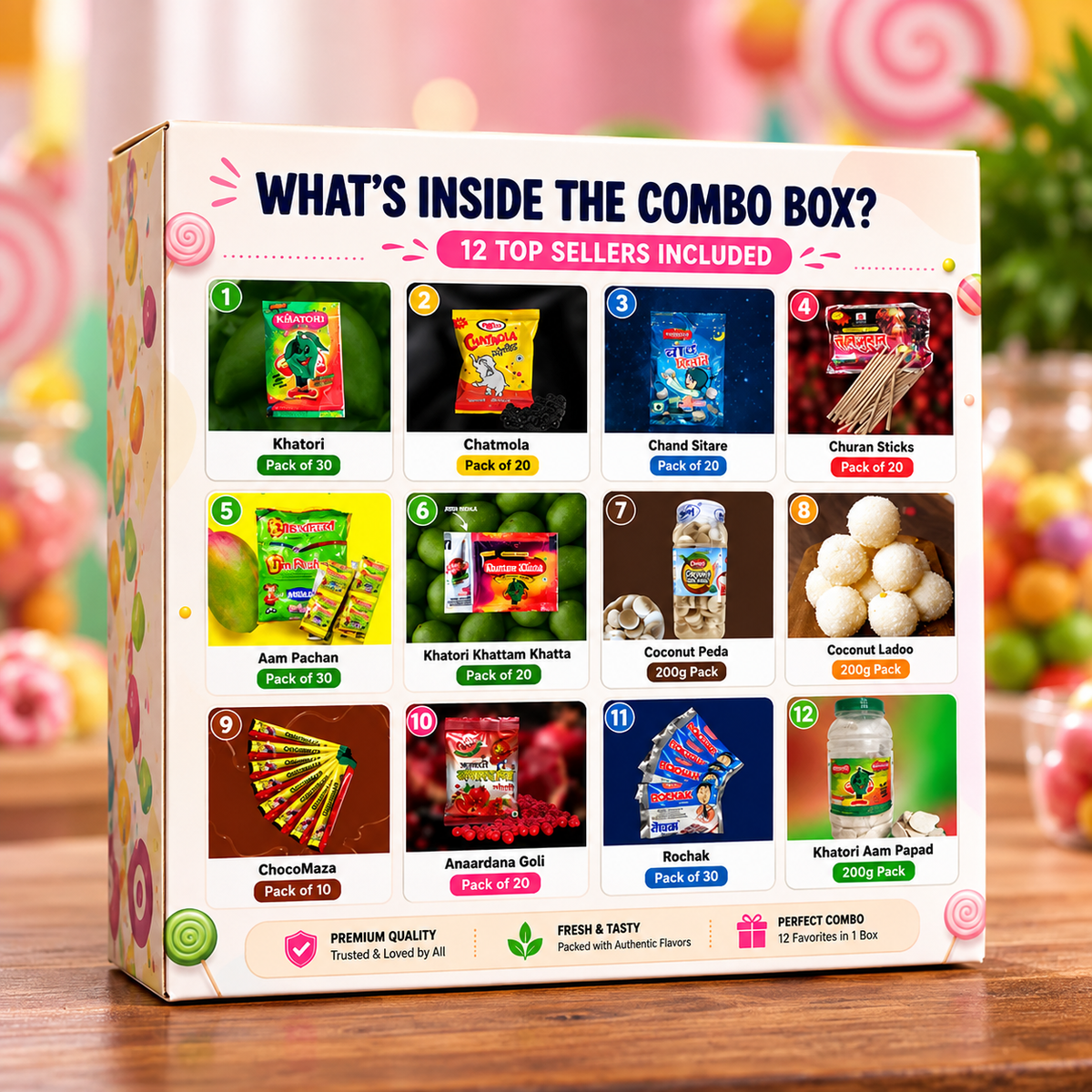 COMBO BOX | TOP 12 SELLERS FROM Bachpan Bites