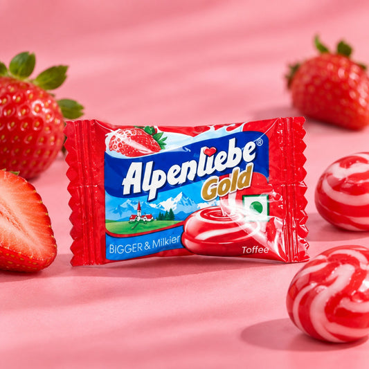 Alpenliebe Strawberry | Pack of 10