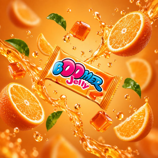 Boomer Orange Jelly | Pack of 20 Pcs