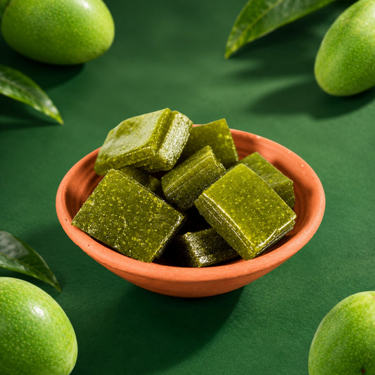 Kacha Mango Slice | Green Aaam Papad | Bachpan Bites