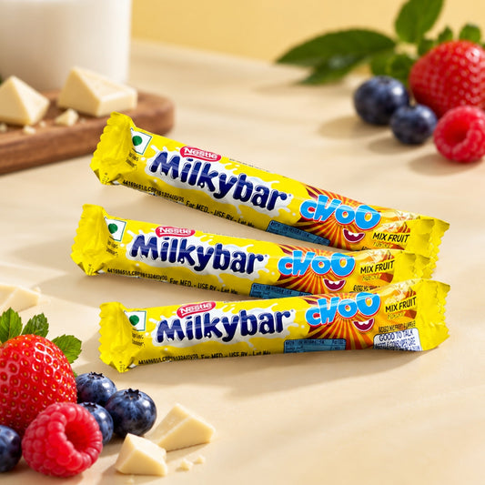 Milky Bar Choo Mixed Fruit | Pack of 3 | Bachpan Bites