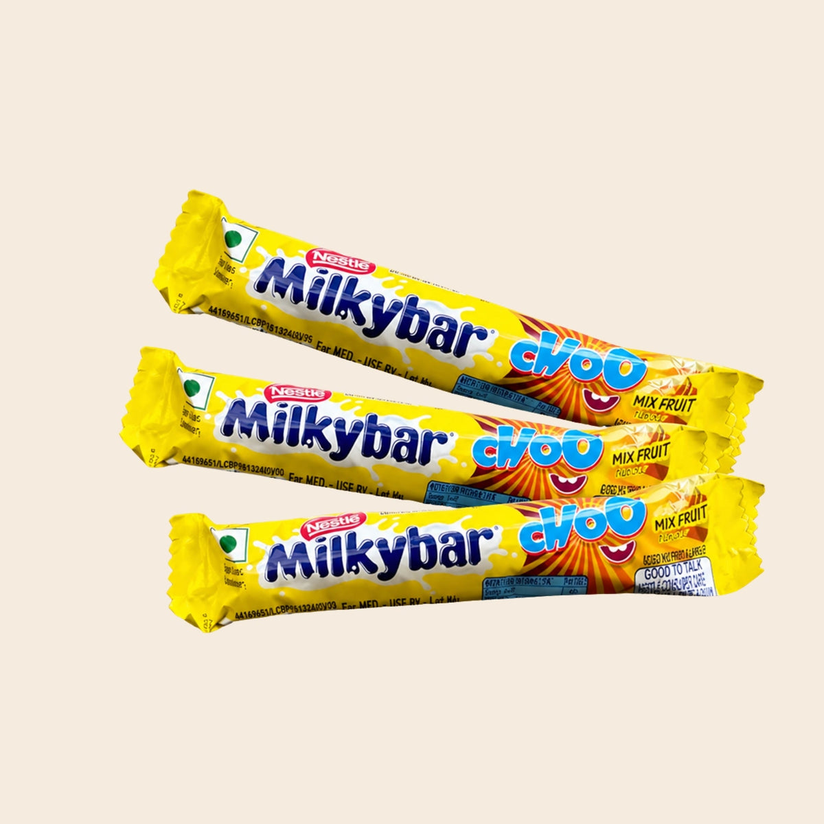 Milky Bar Choo Mixed Fruit | Pack of 3 | Bachpan Bites